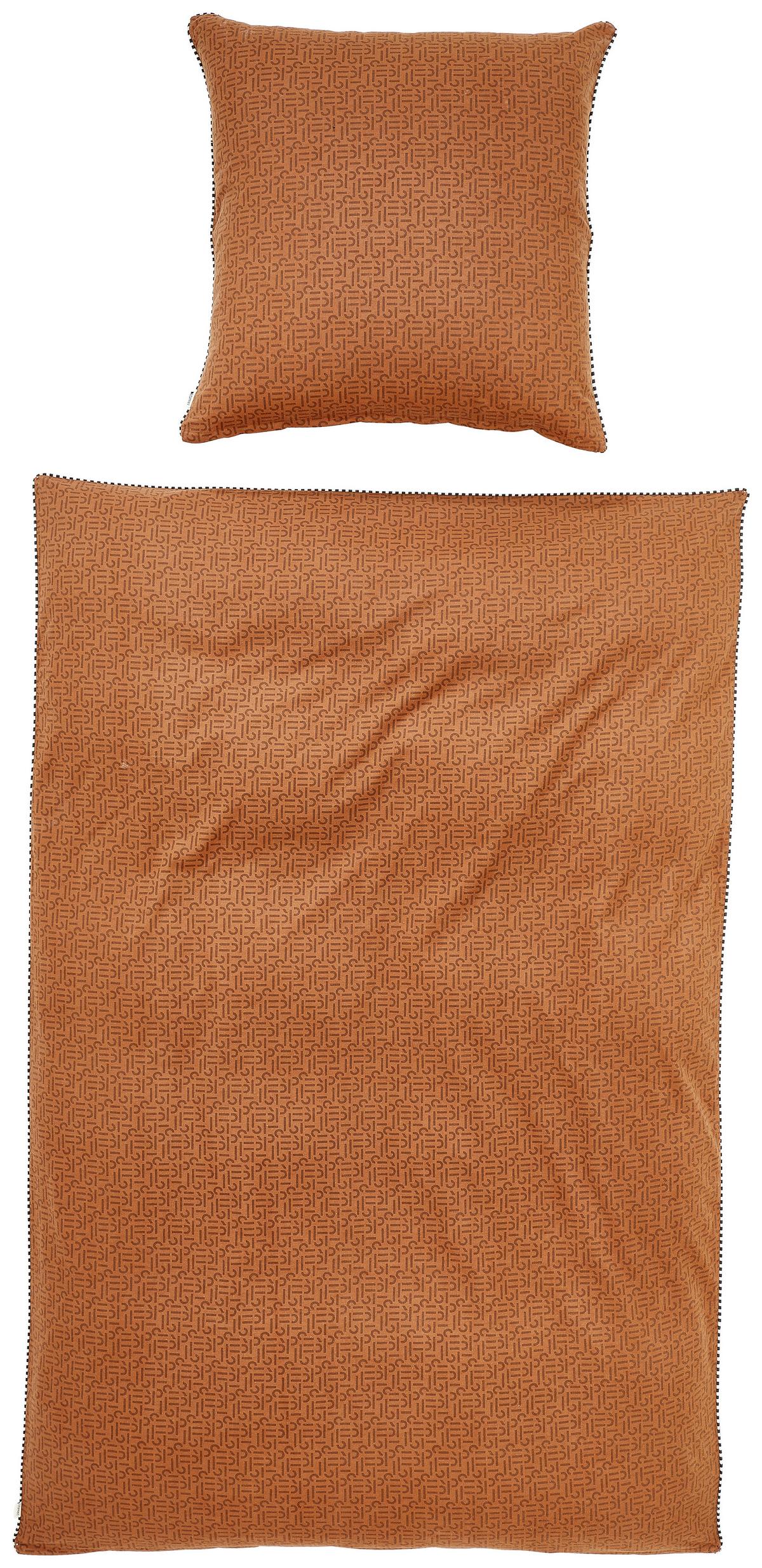 POŚCIEL DWUSTRONNA E-SCATTER-F - kolor rdzawy, Konventionell, tkanina (135/200cm) - Esprit