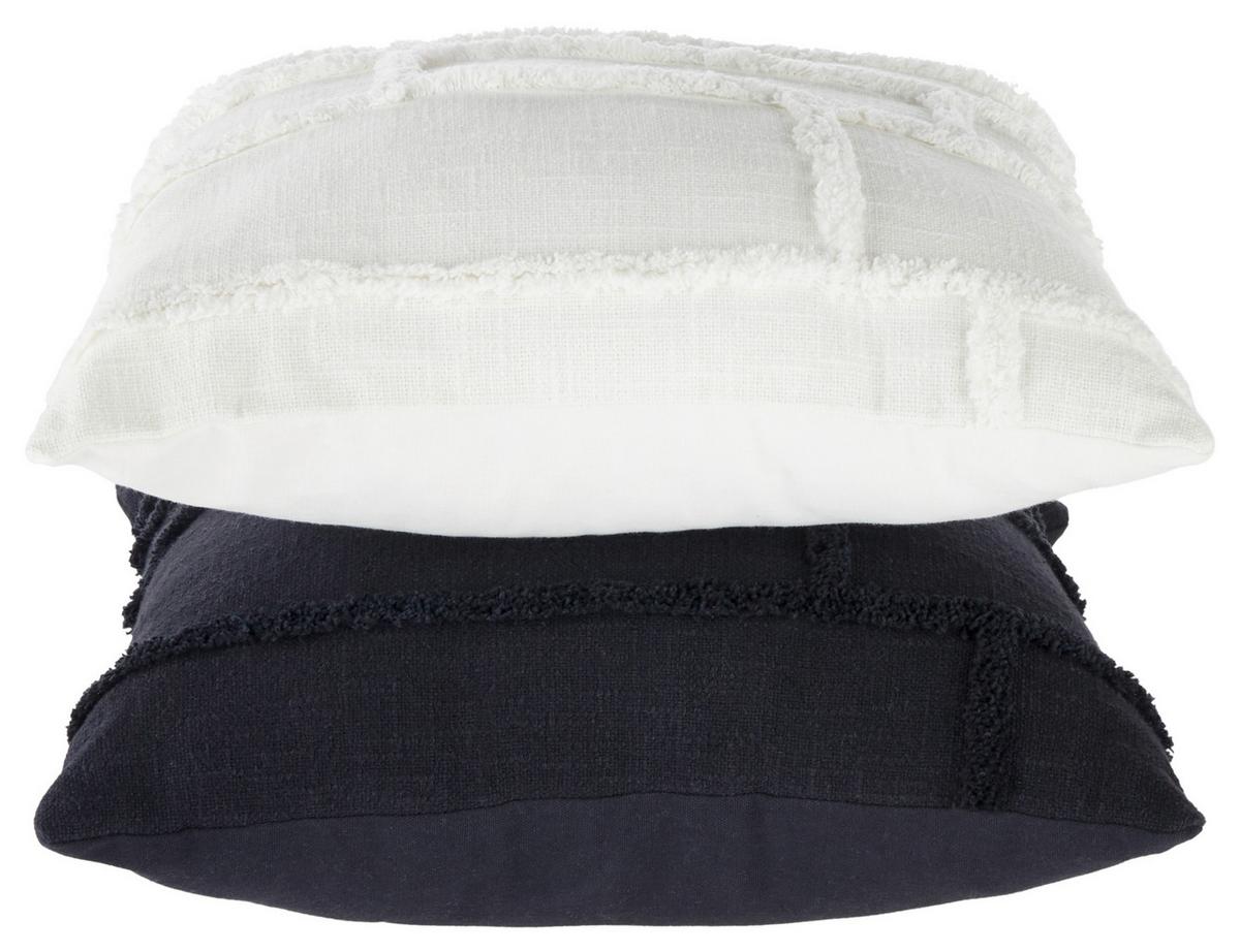 Díszpárna Brigg - fehér, Modern, textil (45/45cm) - Premium Living