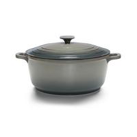 Cratiță cu capac ELISA 6,3L - gri, Konventionell, metal (28/12cm) - Modern Living
