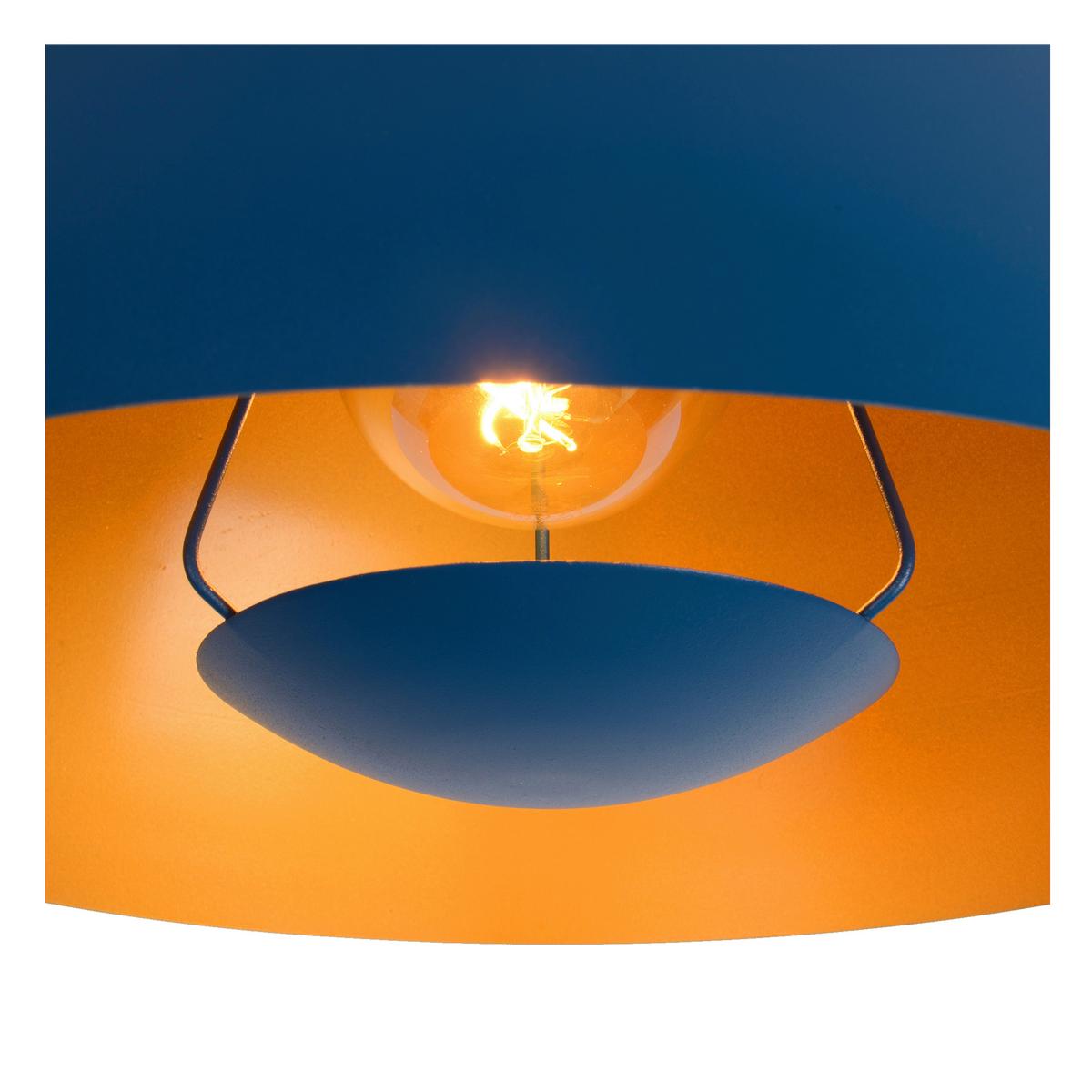 LAMPA WISZĄCA 45496/01/35 SIEMON - niebieski, Design, metal (40/150cm) - Lucide