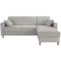Colțar BERGEN - gri deschis, Design, textil (231/160cm) - Luca Bessoni