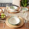 PLATZTELLER MANGO - Braun, Modern, Holz (38/2cm)