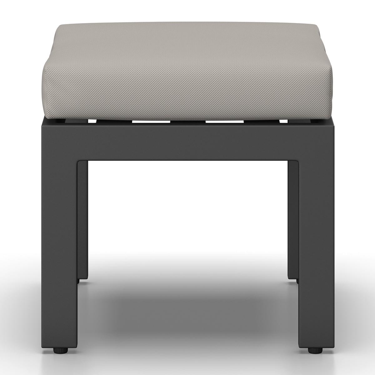 Garnitură grădină Selena - gri deschis/culoare inox, Modern, sticlă/metal (258/66/72cm) - Bessagi Garden