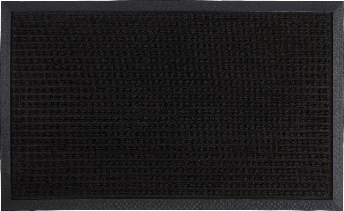 Fußmatte Ingo 1 in diversen Farben - Schwarz/Braun, MODERN, Kunststoff (25/60cm) - Mömax