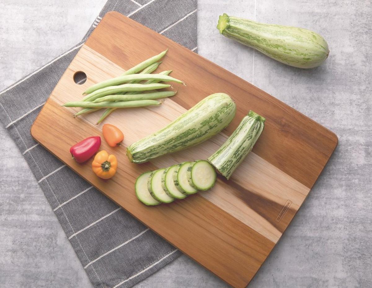 DESKA DO KROJENIA 13273-359 - jasnobrązowy, Basics, drewno (34/23/1,8cm)