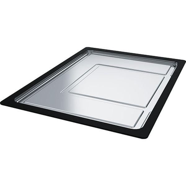 Geschirrabtropftasse Edelstahl Schwarz - Edelstahlfarben, Metall (32,6/44cm) - Franke