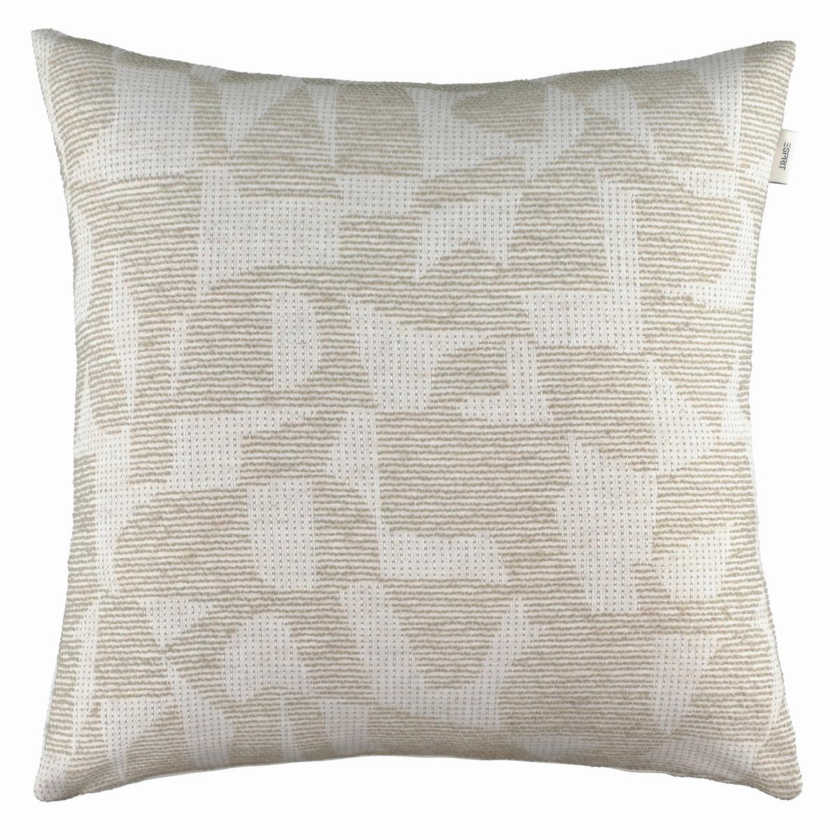 POSZEWKA NA PODUSZKĘ E-COSMO - beżowy/kolor naturalny, Basics, tkanina (45/45cm) - Esprit
