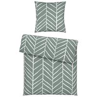 Bettwäsche Marble in Jadegrün ca. 135x200cm - Jadegrün, KONVENTIONELL, Textil (135/200cm) - Modern Living