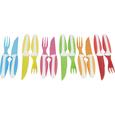 Steakkészlet Caroline - pink/sárga, műanyag/fém (42/25/2cm) - MÖMAX modern living
