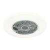 LED-TAKLAMPA LUFTIKU - vit/kromfärg, Klassisk, metall/plast (58/14,5cm) - Premium Living