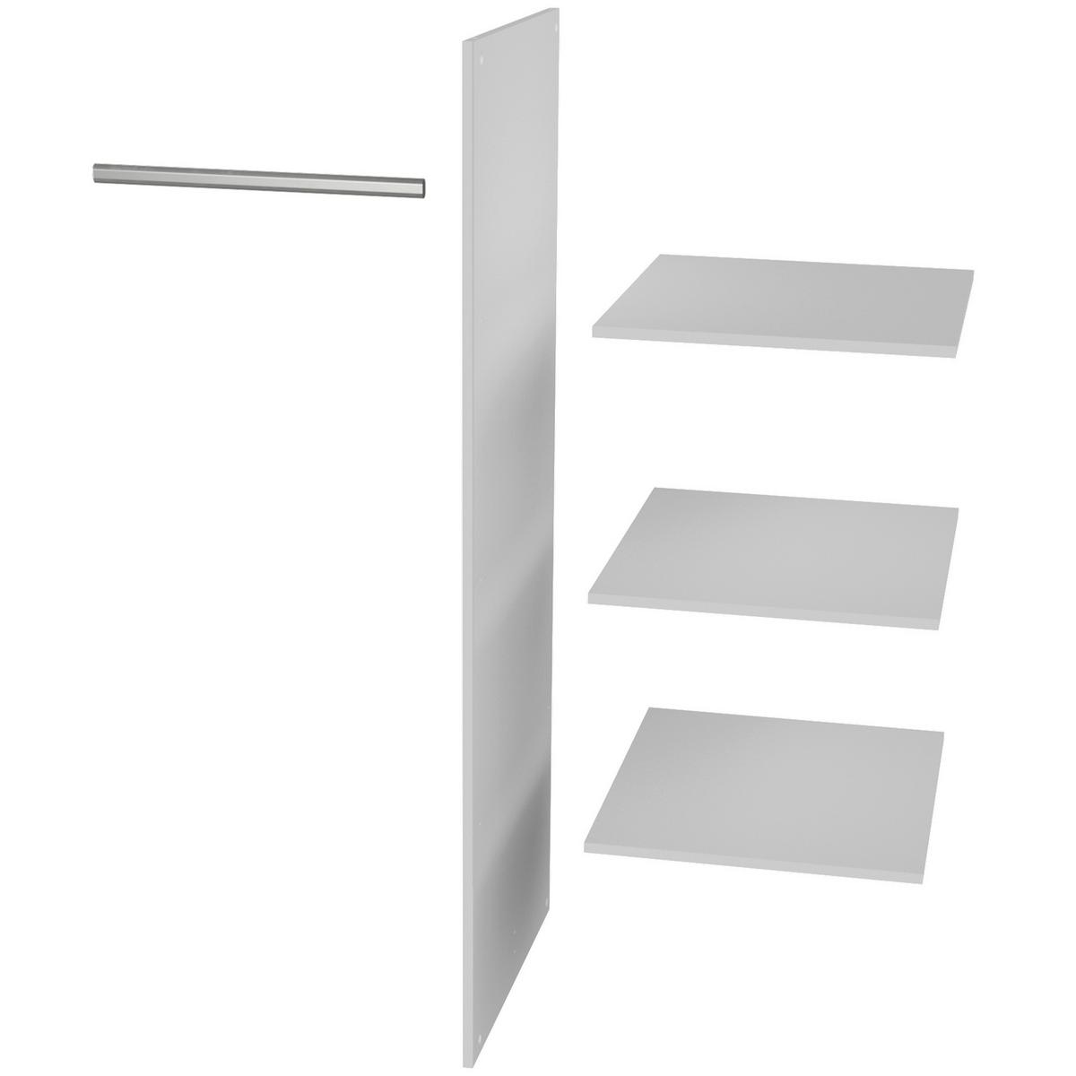 Inneneinteilung Connect Weiß - Weiß, Design, Holzwerkstoff (52/144/3cm) - Livetastic