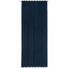 Fertigvorhang Leo ca. 135x255cm - Dunkelblau, Textil (135/255cm) - Premium Living