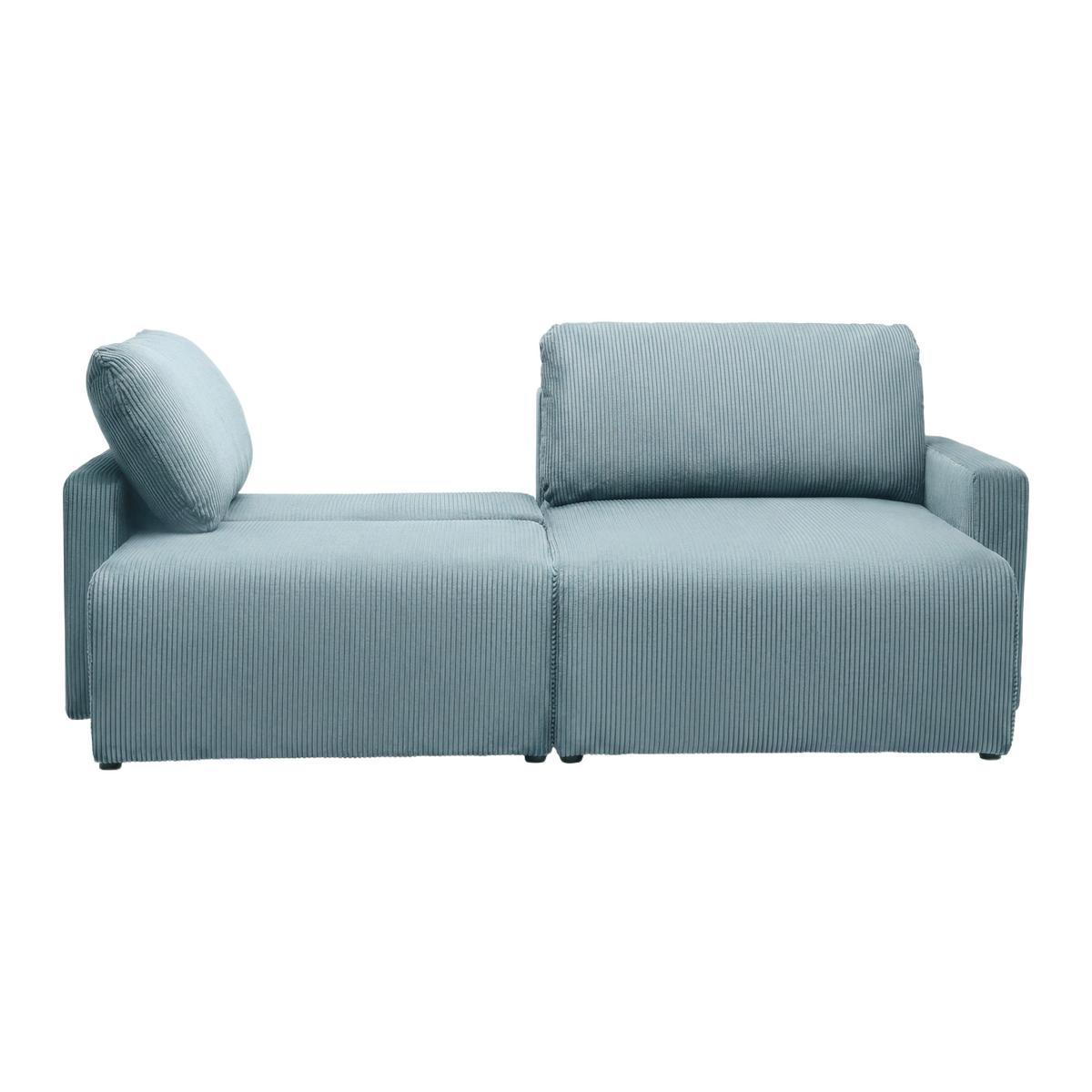 Coltar DAVE -BEST PRICE - petrol, Modern, textil (227/146cm) - Best Price