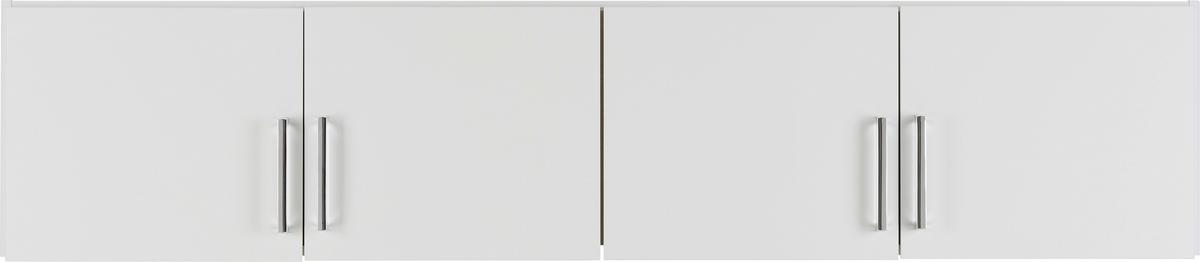 Aufsatzschrank in Weiss Hochglanz - Modern, Holzwerkstoff/Kunststoff (181/39/54cm) - Mömax