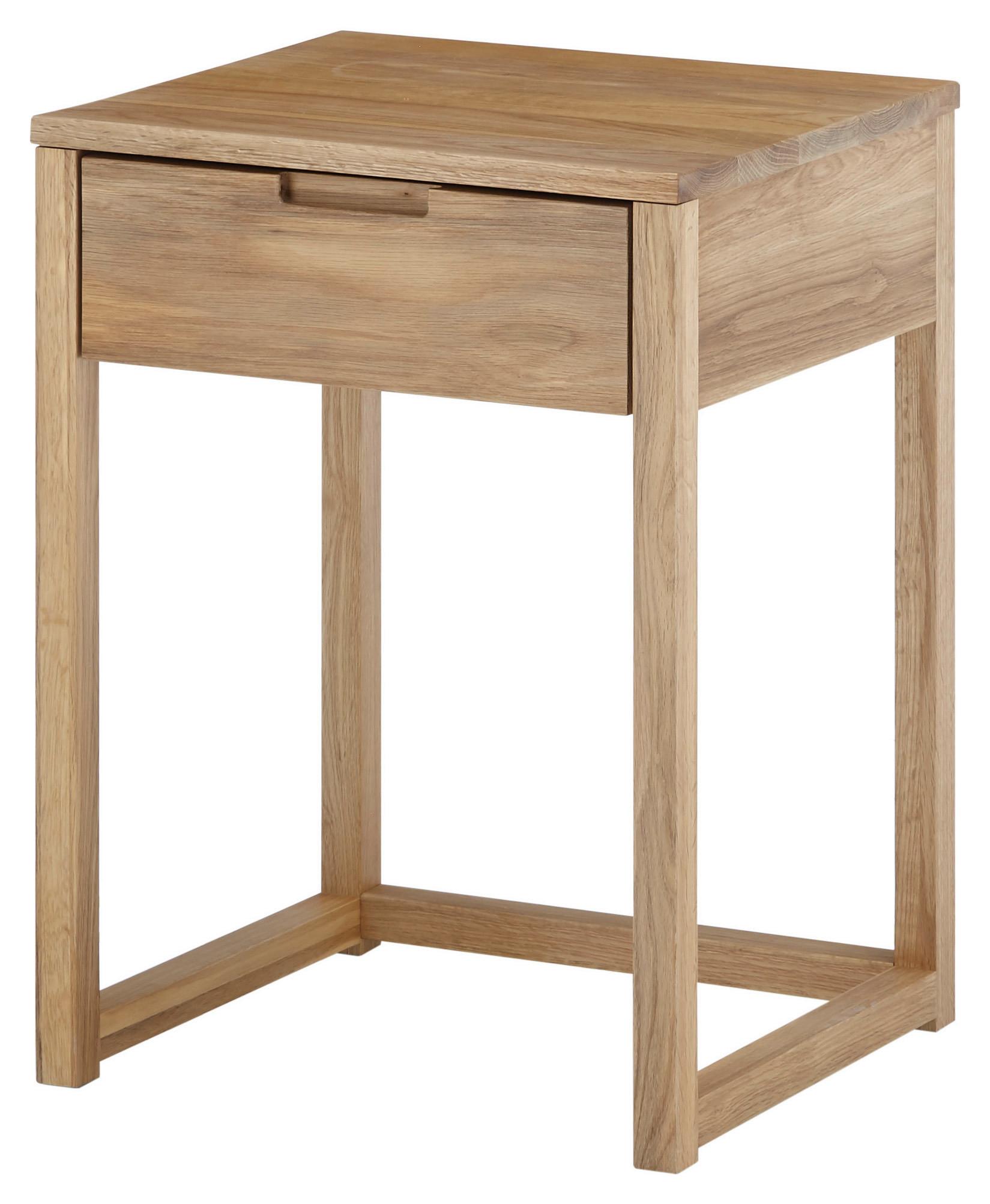 Nachttisch in Eichefarben - Eichefarben, KONVENTIONELL, Holz (45/60/40cm) - Premium Living
