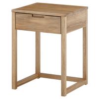Nachttisch in Eichefarben - Eichefarben, KONVENTIONELL, Holz (45/60/40cm) - Premium Living