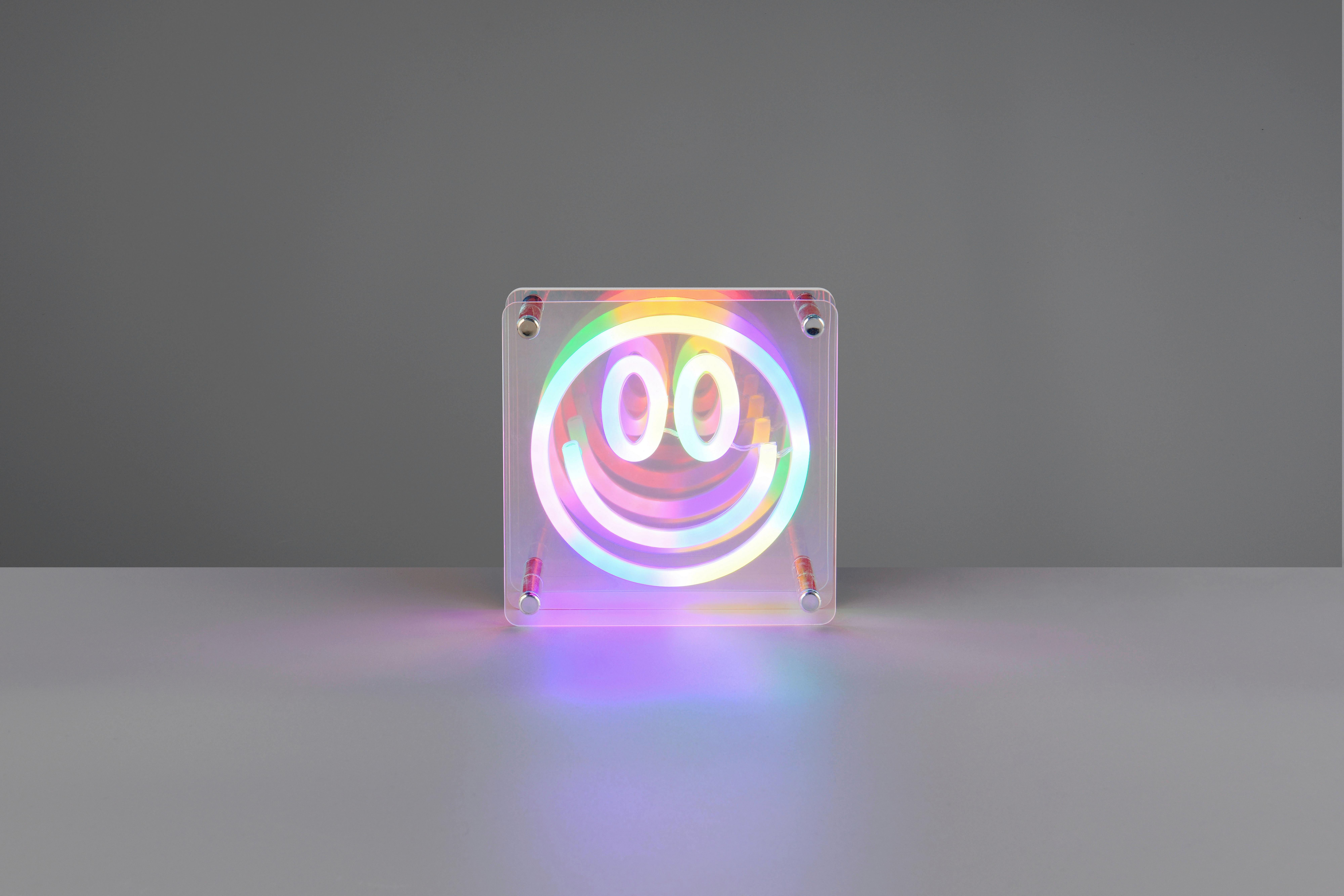 LED-DEKORATIONSLAMPA HELGA - transparent, Modern, metall/plast (14,5/14,5/5cm) - Mömax