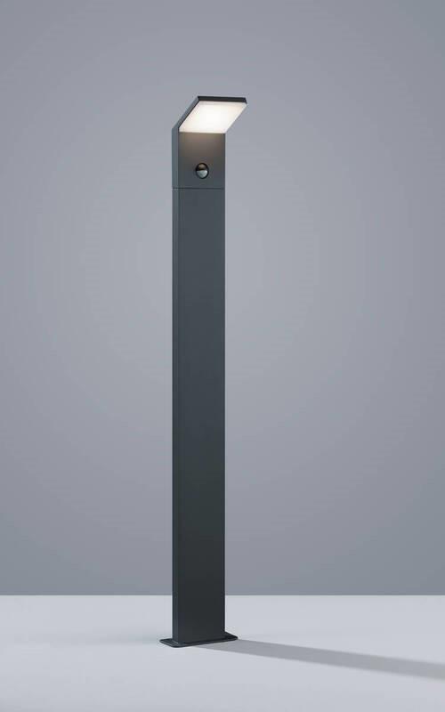 Wegeleuchte Pearl in Anthrazit max. 9 Watt - Anthrazit, Design, Metall (100/14/12,5cm) - Trio Leuchten