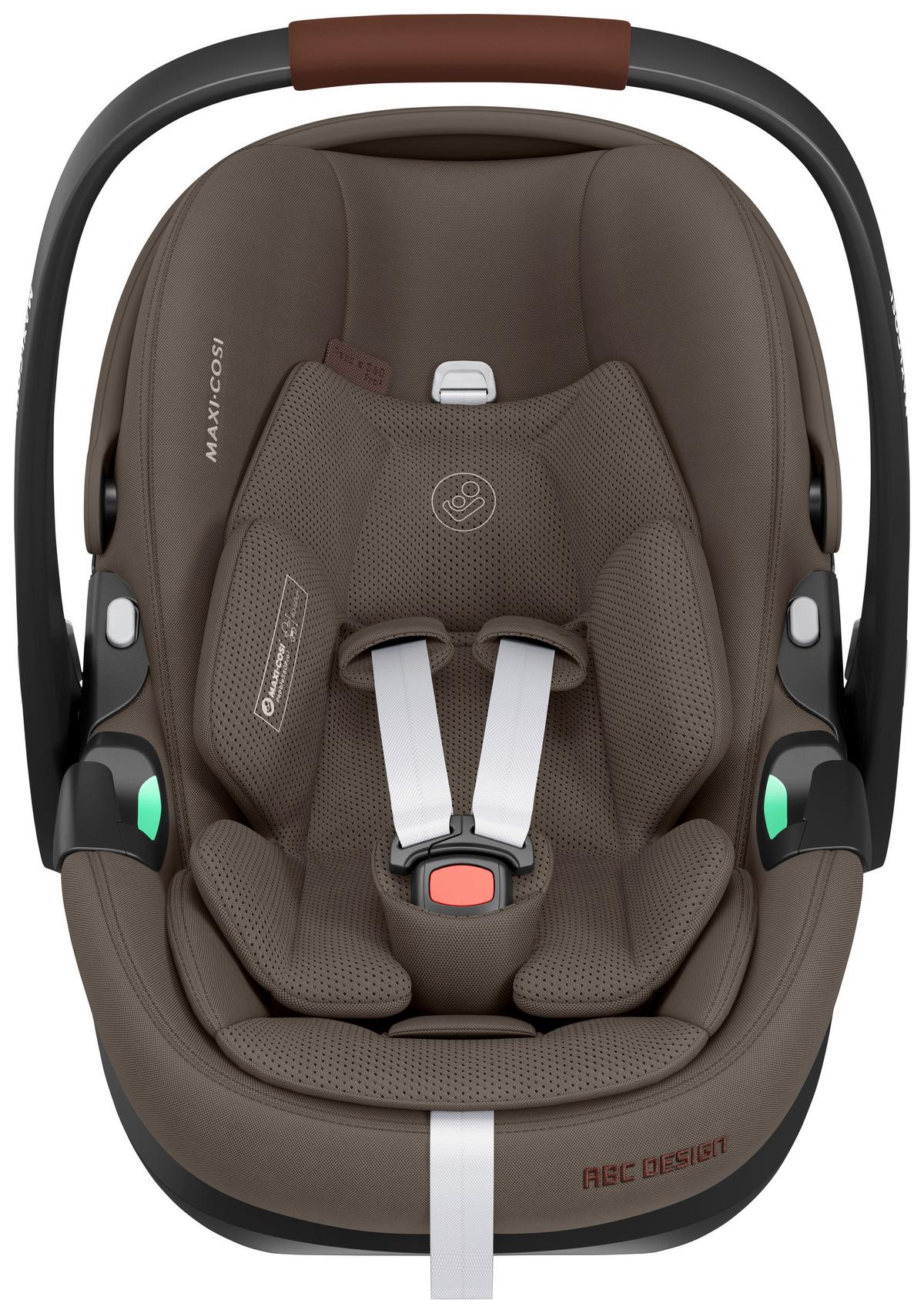 WÓZEK DZIECIĘCY - ZESTAW SALSA 5 AIR MAXI COSI - czarny/biały, Basics, metal/tkanina (95,5/63/118cm) - ABC Design