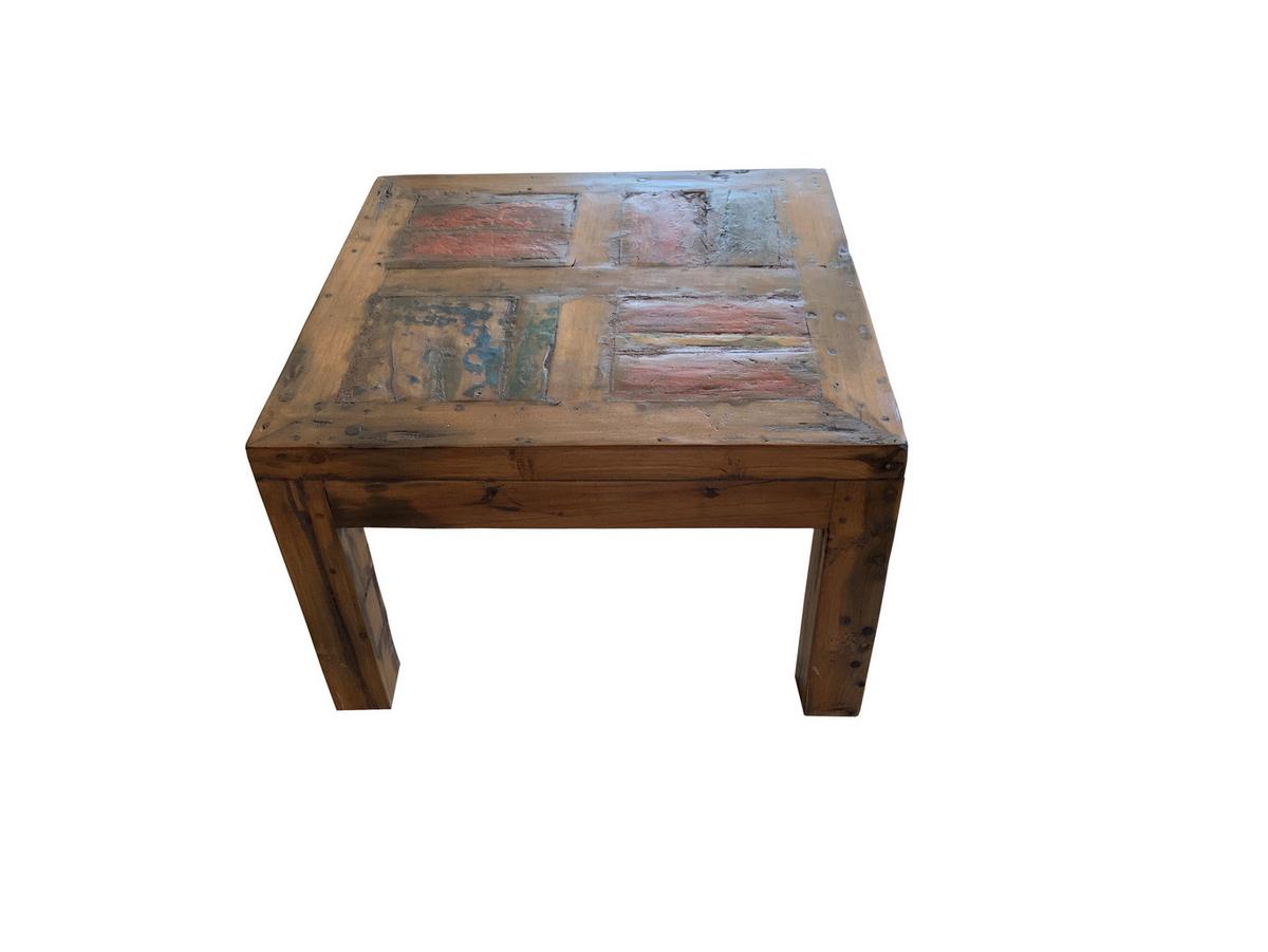 Loungetisch Kokoda Teak - Braun, Basics, Holz (70/70/45cm) - Gardenson