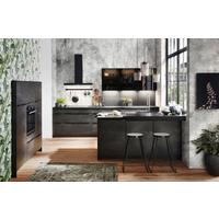 Kuhinja Speed - crna, Moderno, drvni materijal - Nobilia