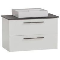 Umivalniška Enota Z Umivalnikom Maxim, Bela - siva/bela, Moderno, kovina/leseni material (86cm) - Stylife
