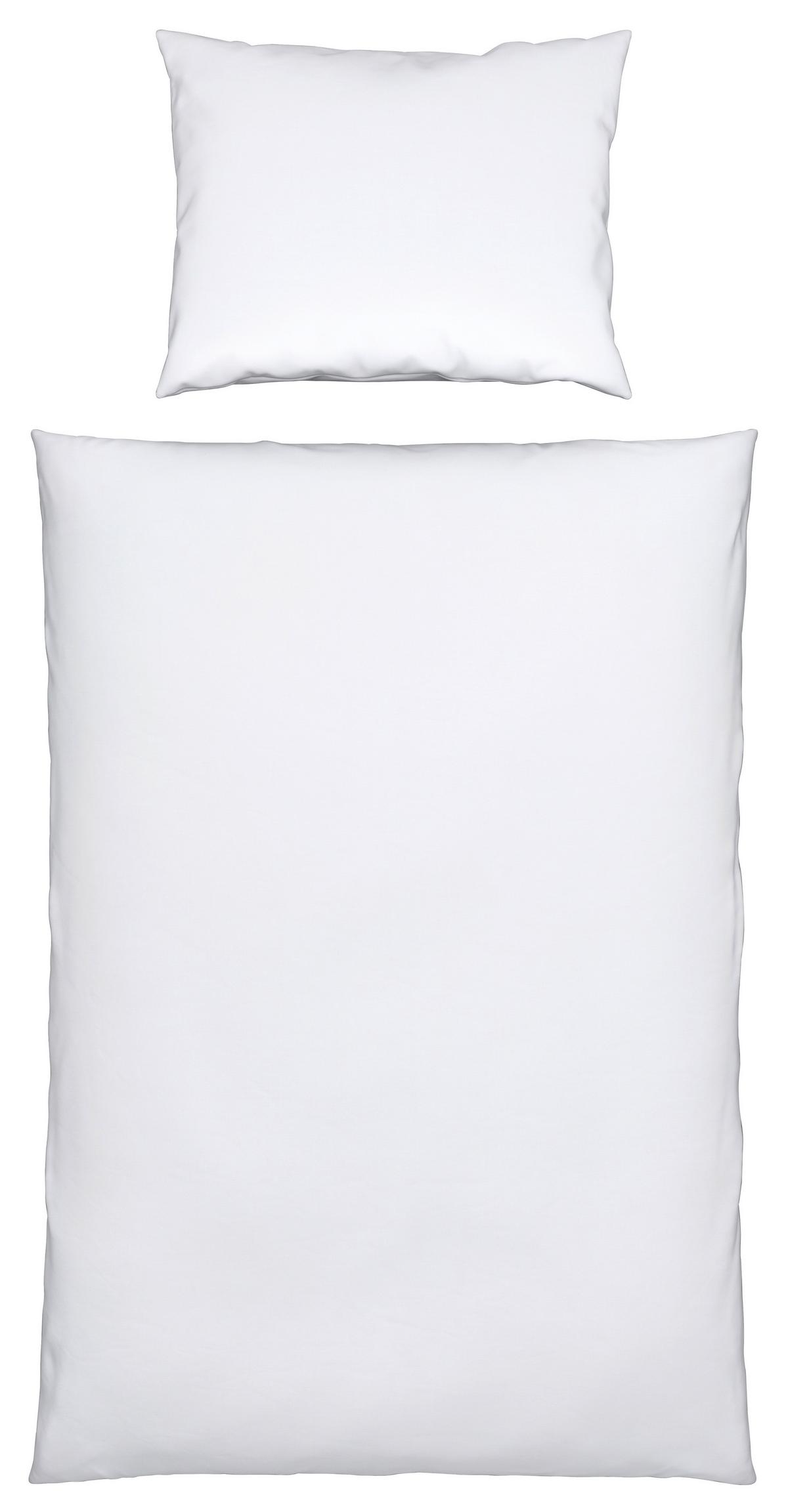 BETTWÄSCHESET ILVY - Weiss, Modern, Textil (160/210cm) - Modern Living