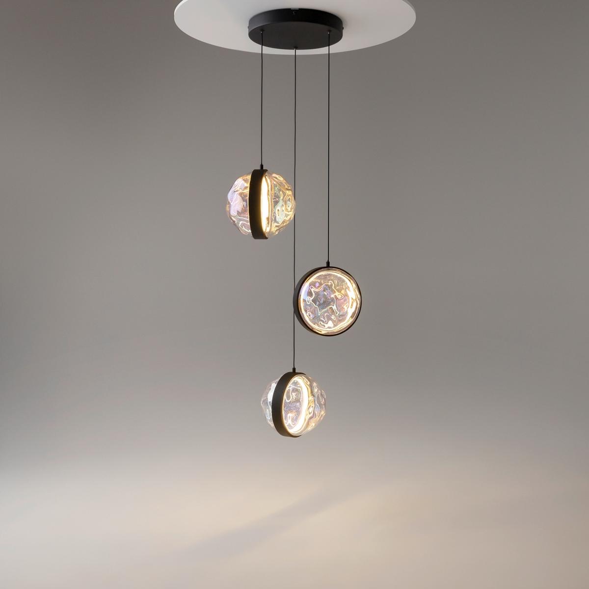 Pendelleuchte Mod379pl-L17b2.7k - Schwarz, Design, Metall (38/320cm) - MAYTONI