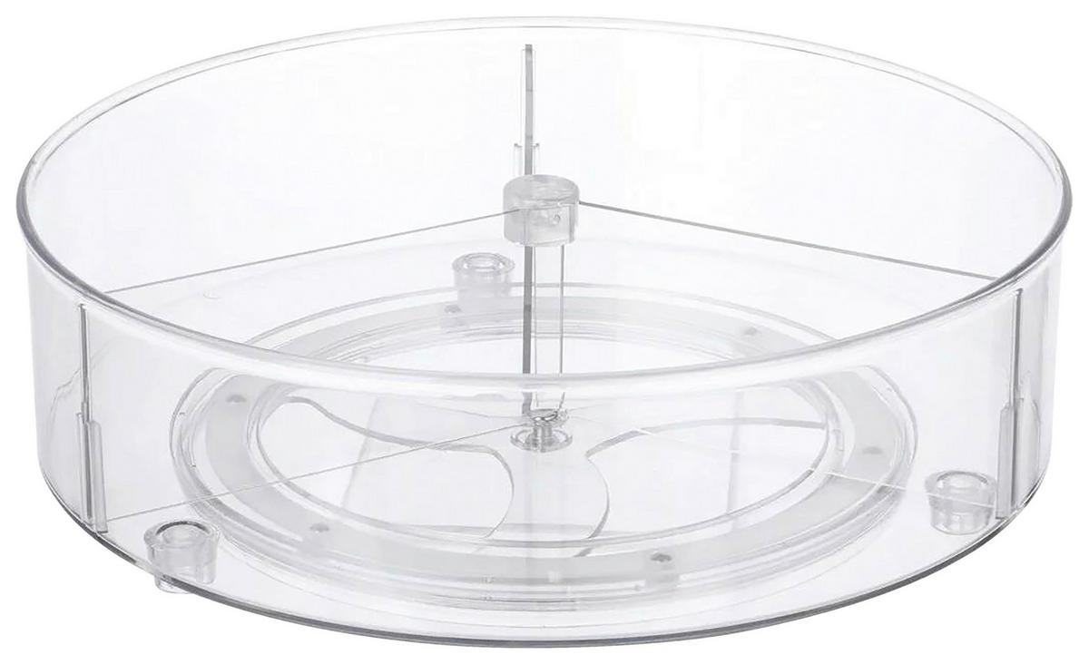 Drehregal Fridge Transparent - Transparent, Konventionell, Kunststoff (27/8,5cm) - Mömax