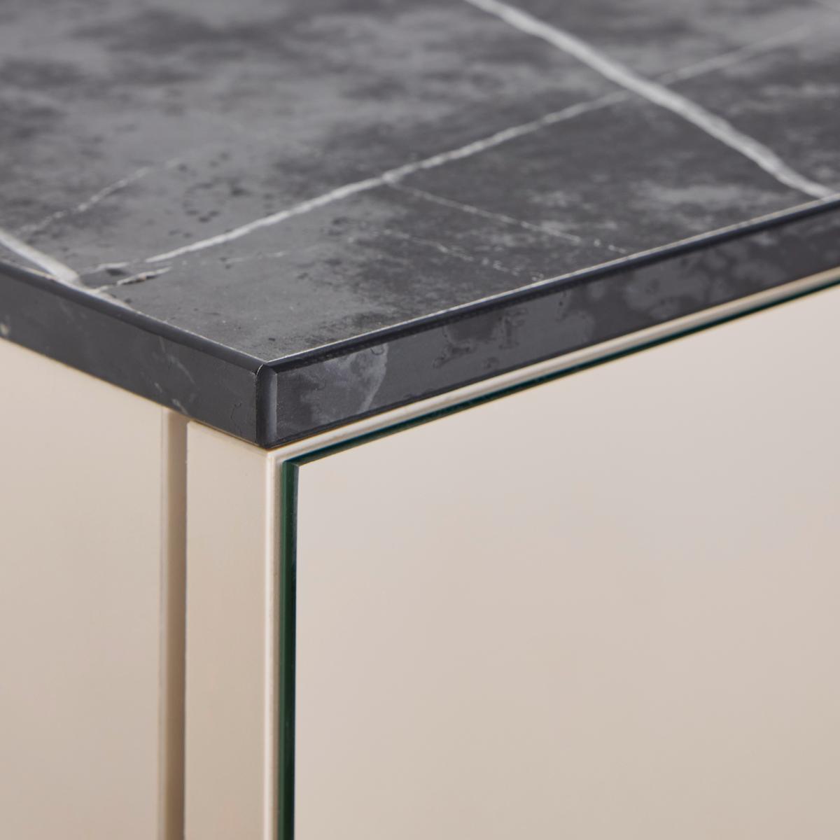 Spiegelschrank Liana Kaschmirfarben - MODERN, Holzwerkstoff (70/65/22cm) - Mömax