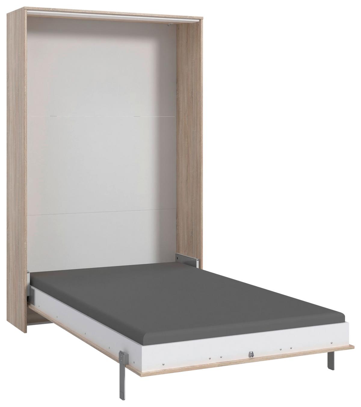 Klappbett Juist ca. 120x200 cm Eiche - Eichefarben, KONVENTIONELL, Holz/Holzwerkstoff (120/200cm) - MID.YOU