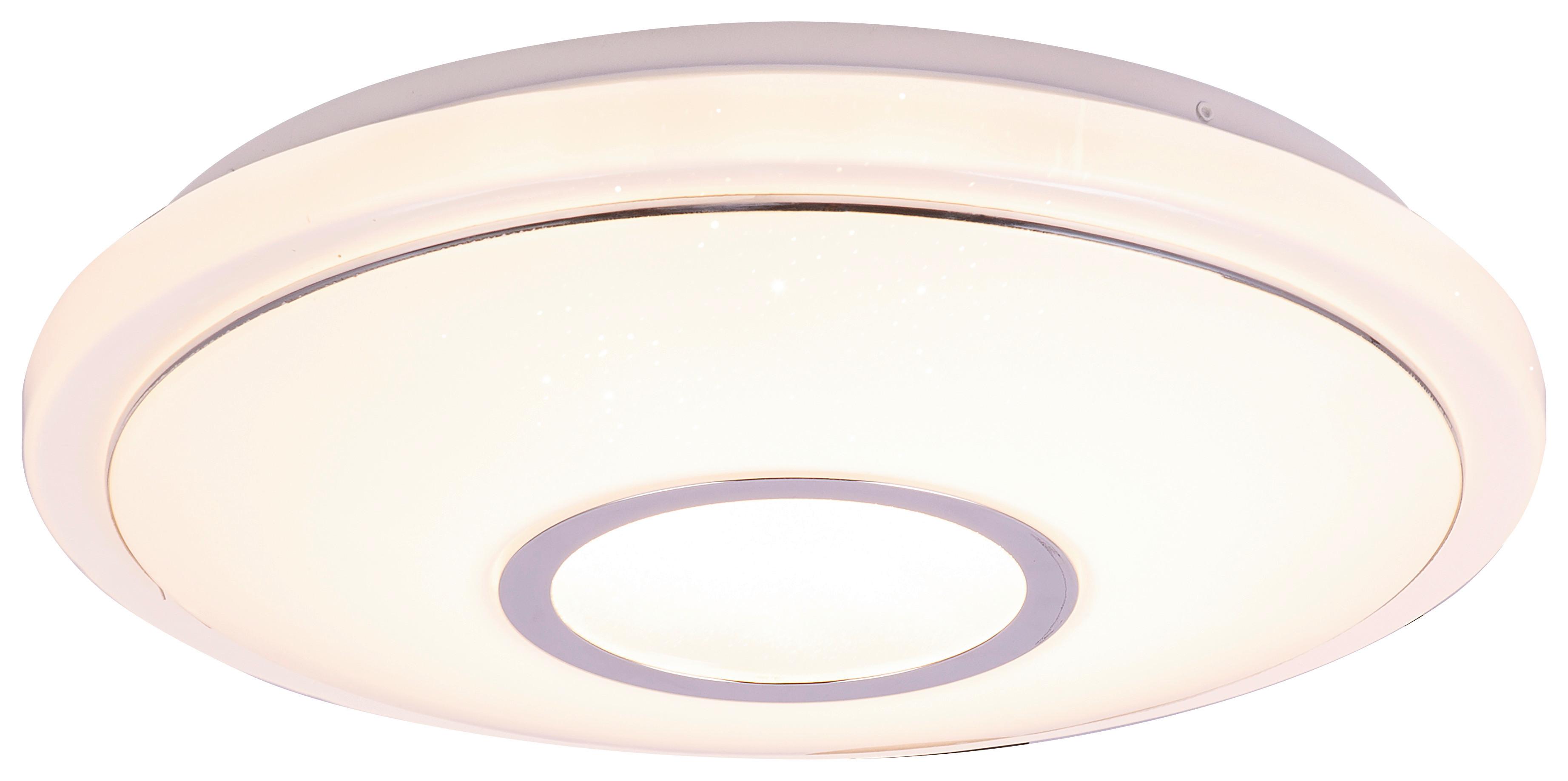 Led-deckenleuchte Connor D: 40 Cm - Basics, Kunststoff/Metall (40/6.5cm) - Globo