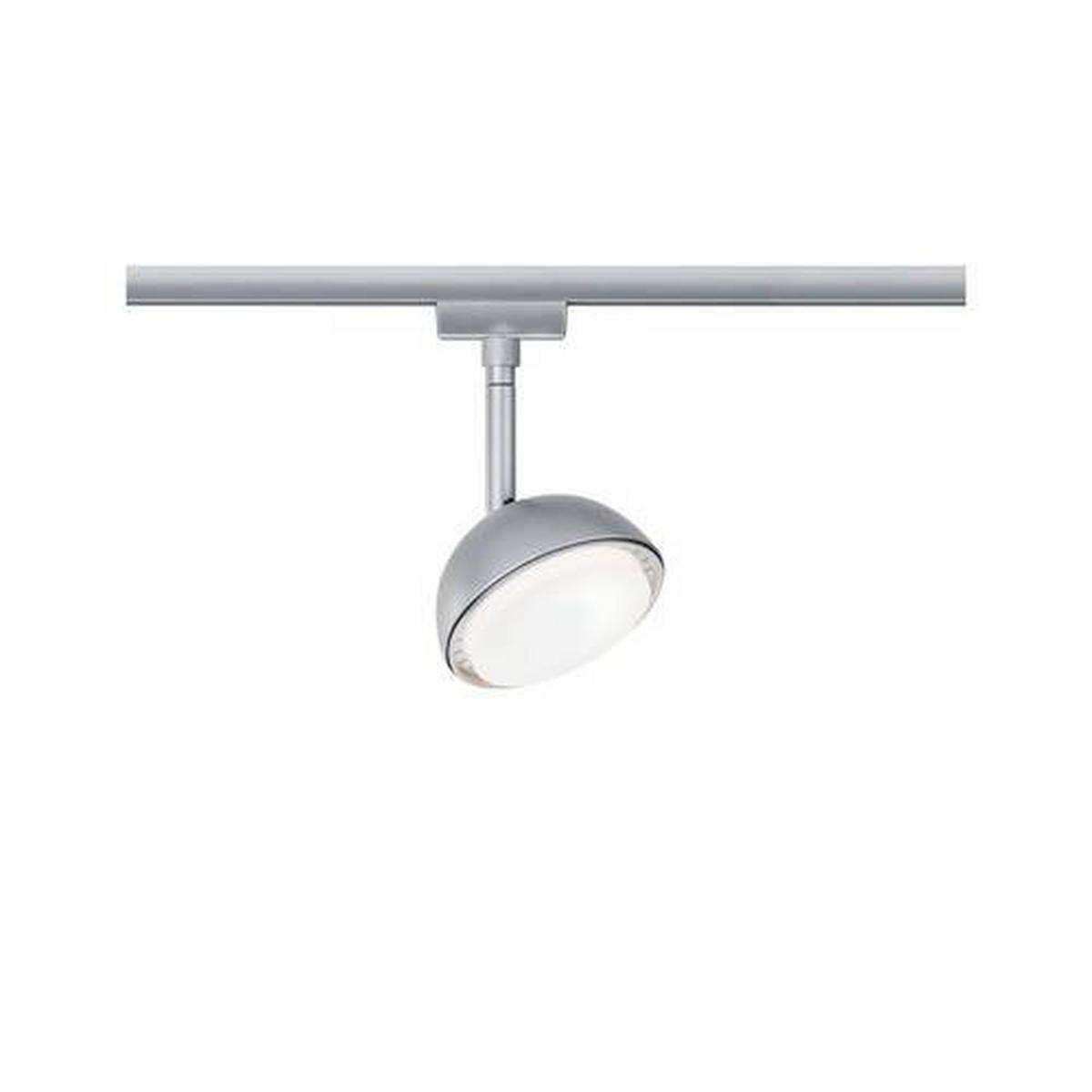 Schienensystem-Strahler Spot Hemi in Chromfarben max. 5 W - Chromfarben, Basics, Kunststoff/Metall (10/17,0cm) - Paulmann
