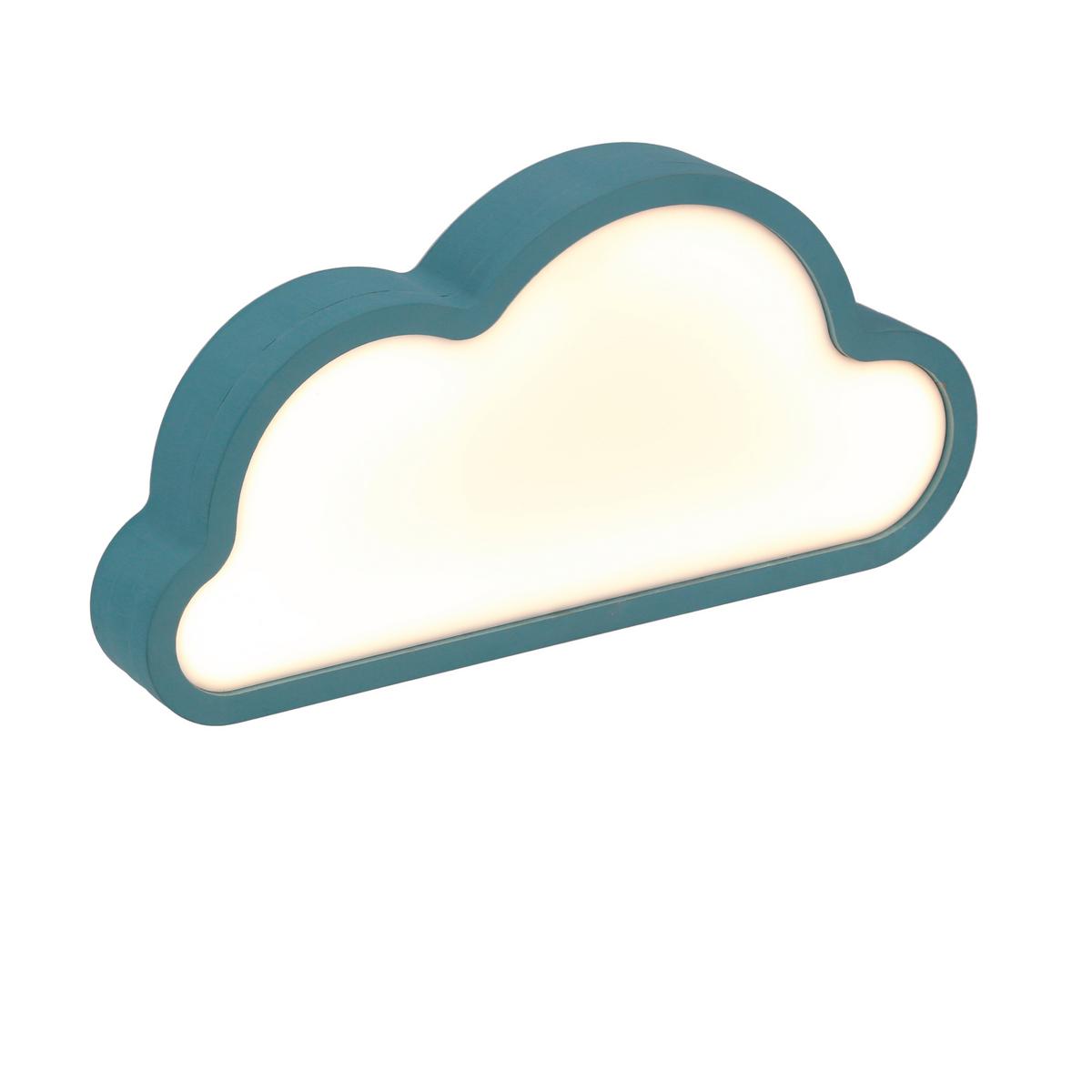 Dječja Stolna Svjetiljka Cloud - plava, Basics, drvni materijal/plastika (31/3.5/15cm)