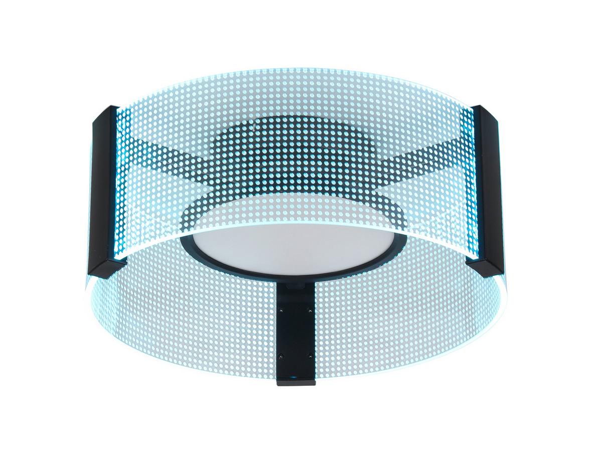 LAMPA SUFITOWA LED ALEX - biały/przezroczysty, Design, tworzywo sztuczne/metal (40/16.5cm) - Novel