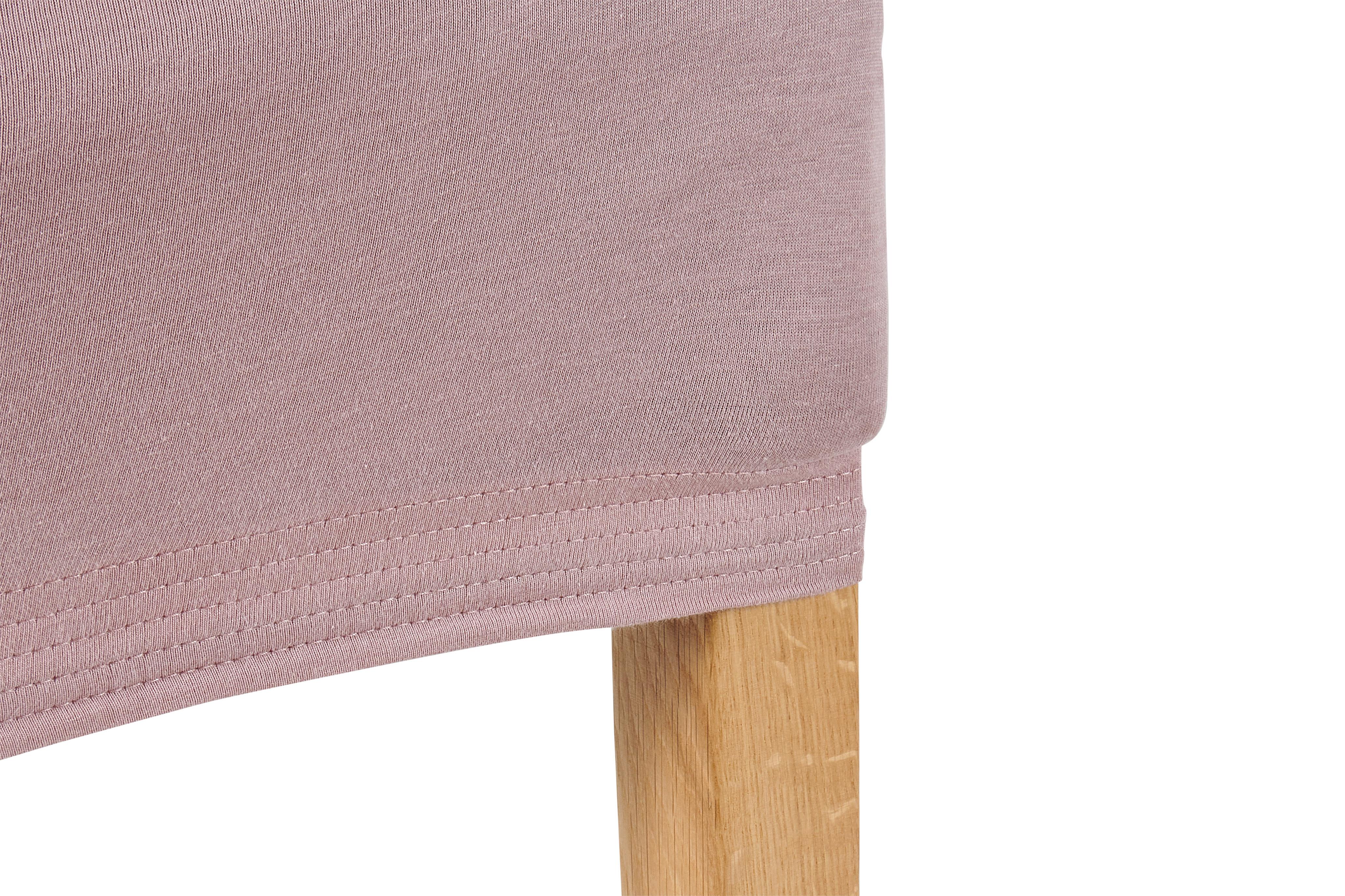 Stuhlhusse Steffi in Mauve - Mauve, KONVENTIONELL, Textil (47/47/67cm) - Modern Living