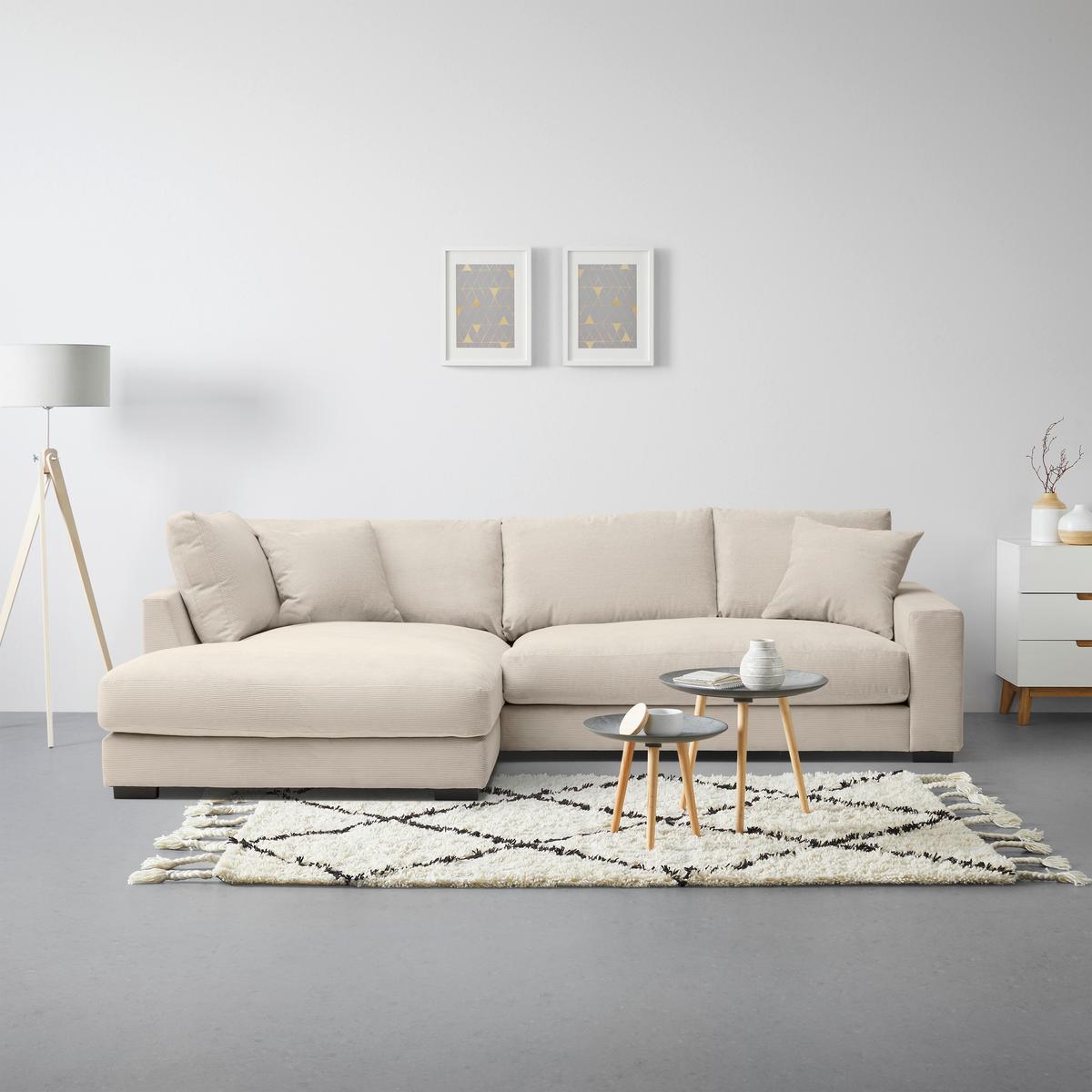 Colțar Pedro - taupe, Modern, textil (190/300cm) - Mömax