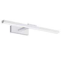 Spiegelleuchte Bris Weiß max. 12 Watt - Weiß, Trend, Kunststoff/Metall (49,5/5/20cm) - MAYTONI