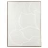 Tablou cu ramă Denise cca. 100x140 cm - alb/culoare natur, plastic/textil (100/140cm) - Premium Living