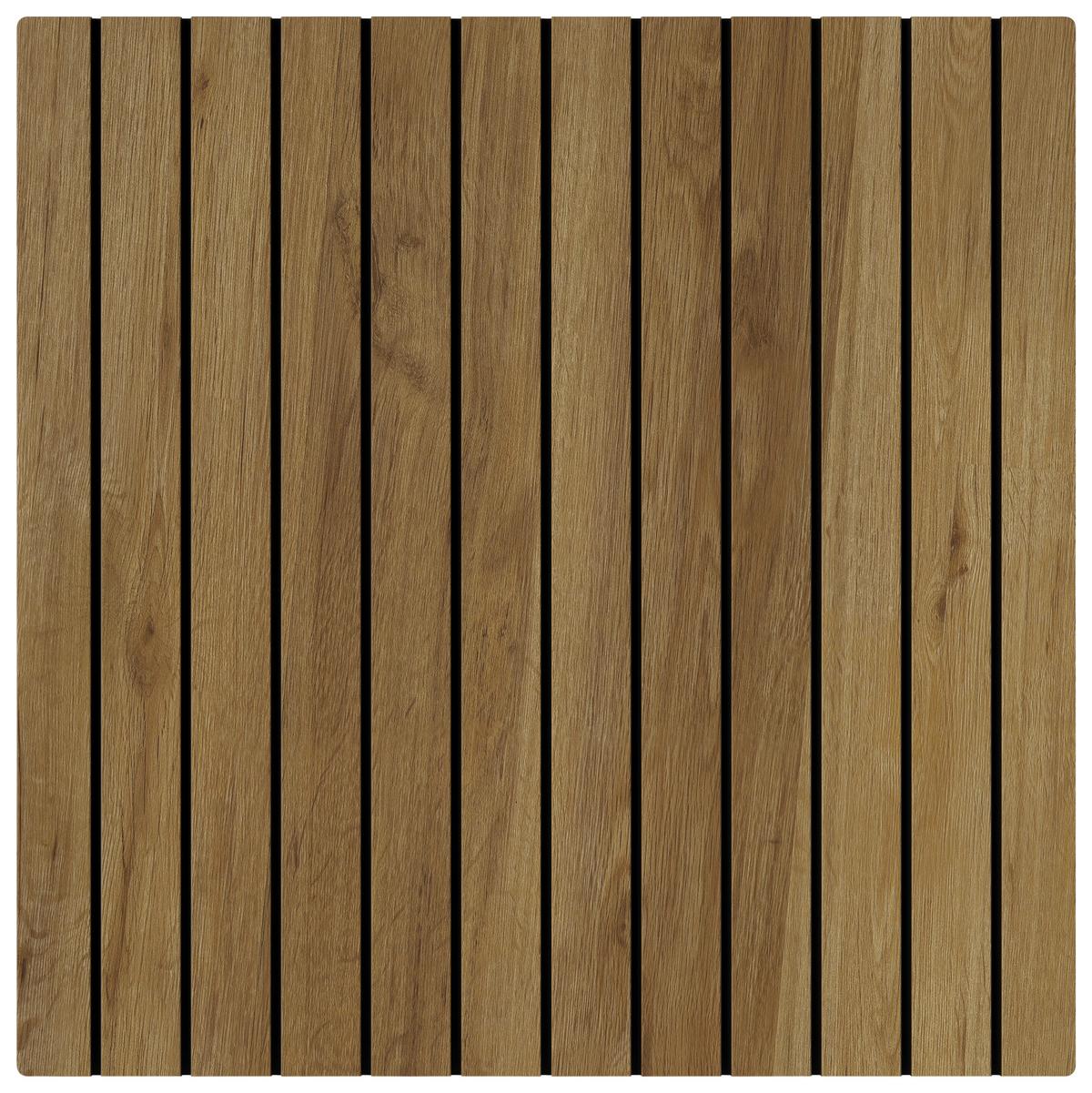 KINKIET LED 142554 SAALBACH *WW* - kolor dębowy, Natur, drewno (15/15/15cm) - Waldwelt