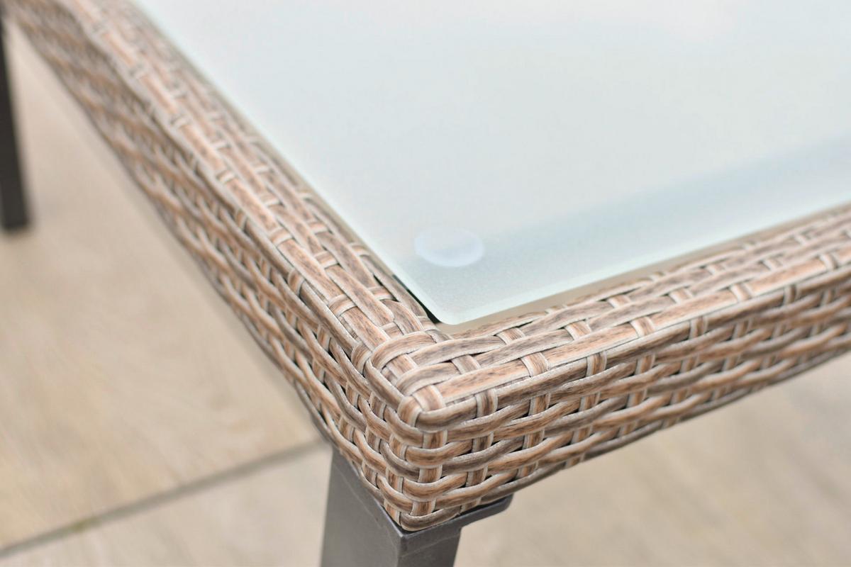 Lounge Garnitura Amantea, Raztegljiva - bež, Moderno, kovina/umetna masa (200/200cm) - Gardenson
