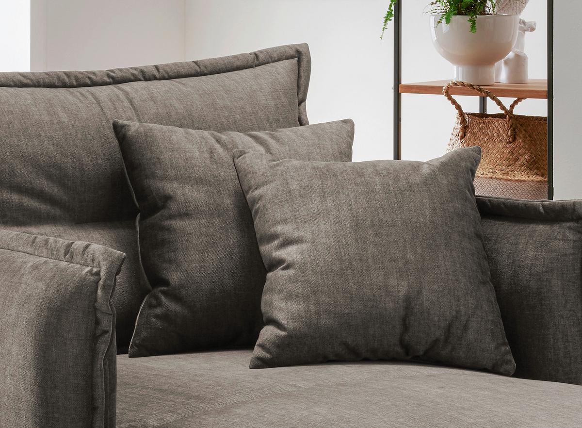 Relaxsessel Lava Braun Velours - Schwarz/Braun, MODERN, Textil/Metall (111/101/167cm) - Livetastic