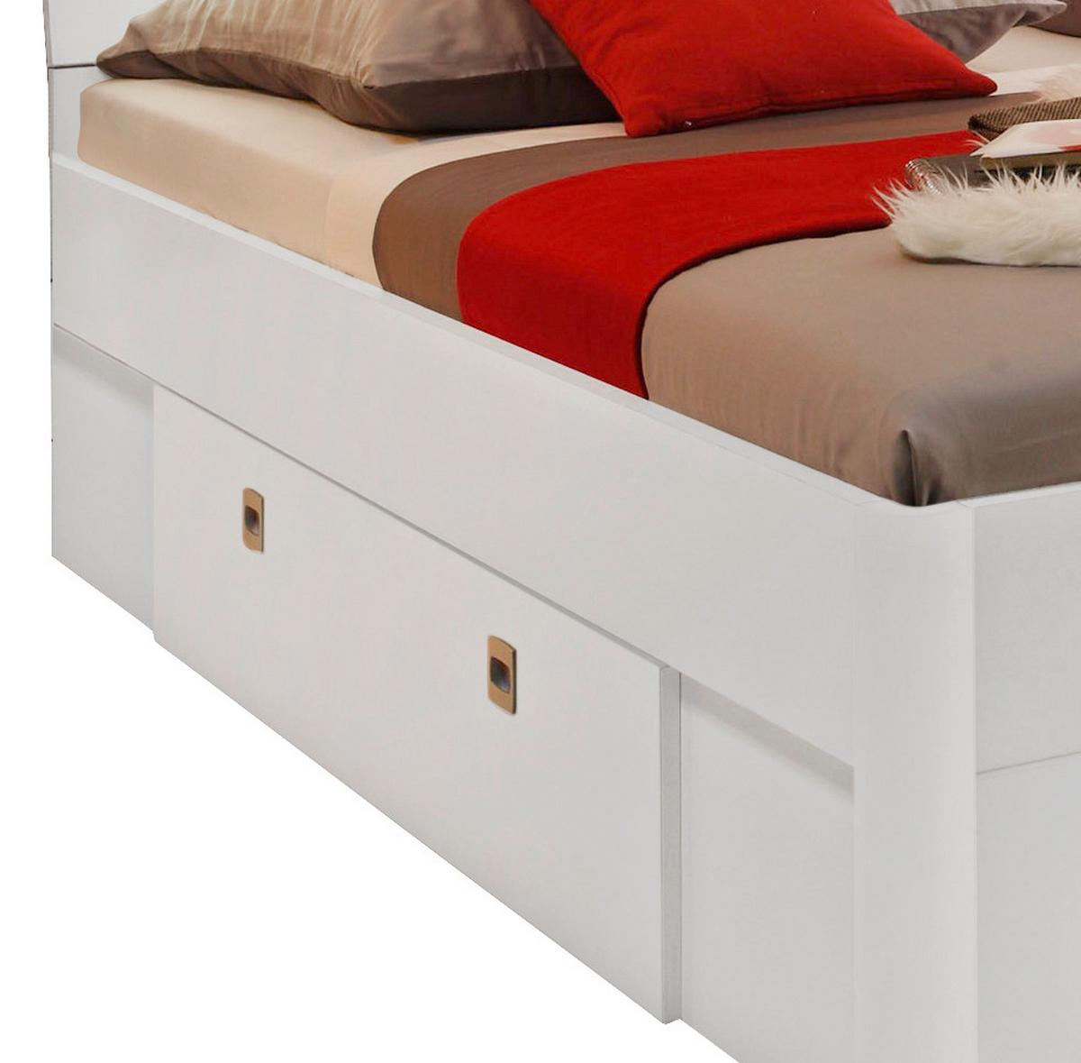 Ágykeret Mars - fehér, Modern (180/200cm) - MID.YOU