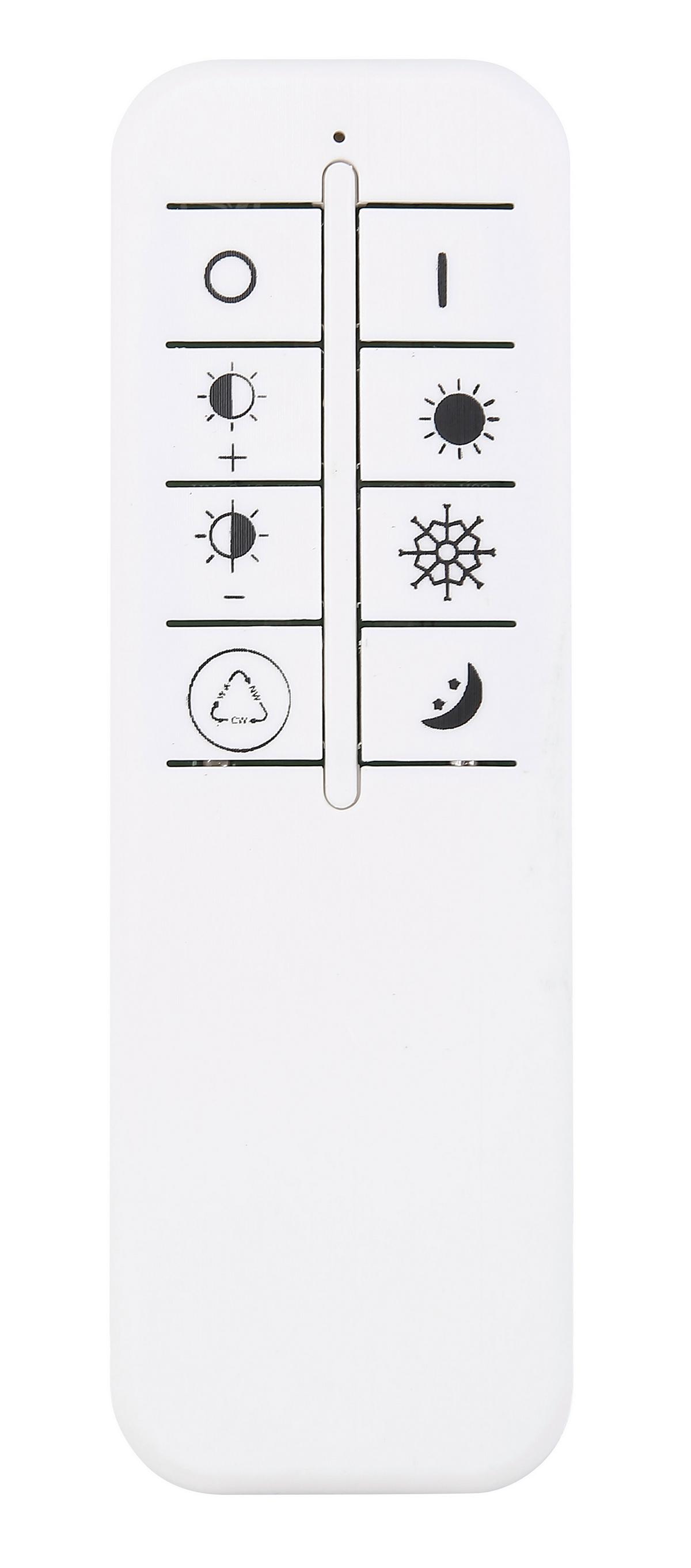 LAMPA SUFITOWA LED 48544SHLU SMART HOME *SBN*SH* - biały, Design, tworzywo sztuczne/metal (50/6,5cm) - Novel