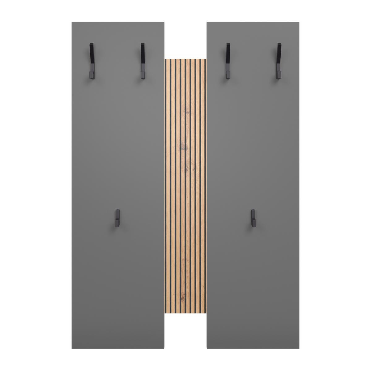 Panou Cuier Touch - stejar Artisan/antracit, Modern, material pe bază de lemn (69/99/1,8cm) - Modern Living