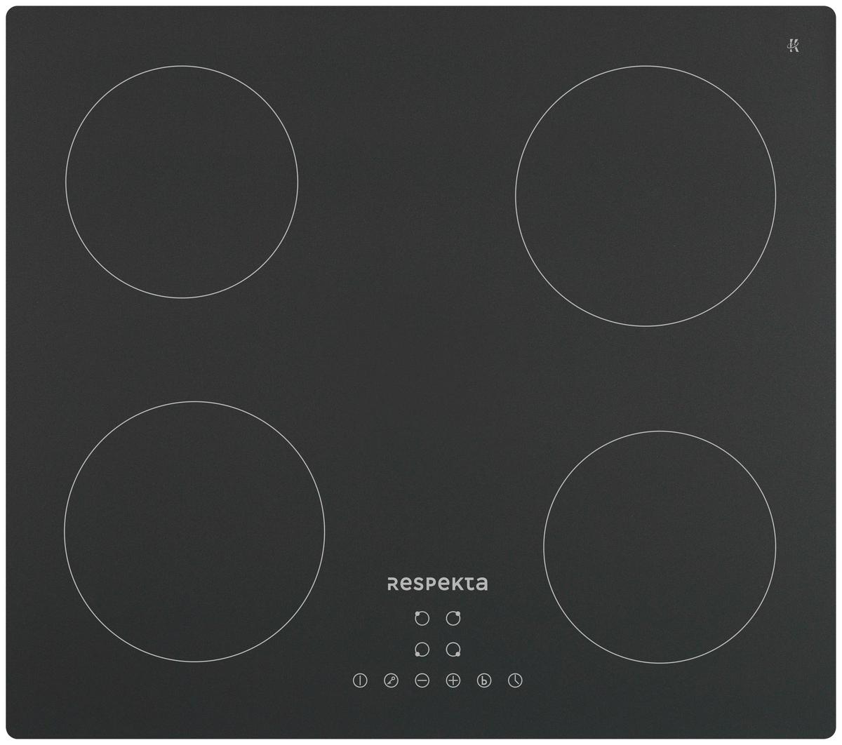 Herdset ASET121M4295IM Schwarz - Schwarz, Basics, Glas/Metall (59,5/65,5/52,1cm) - Respekta