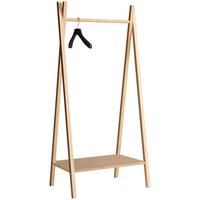 KLEIDERSTÄNDER NOBLE 5167002 - Naturfarben, ROMANTIK / LANDHAUS, Holz (74/180/50cm) - MID.YOU