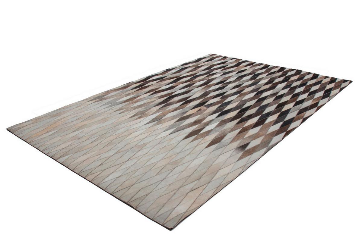 WEBTEPPICH LAVISH 510 GRAU 80CM X 150CM - Grau, Design, Leder (80/150cm) - Kayoom