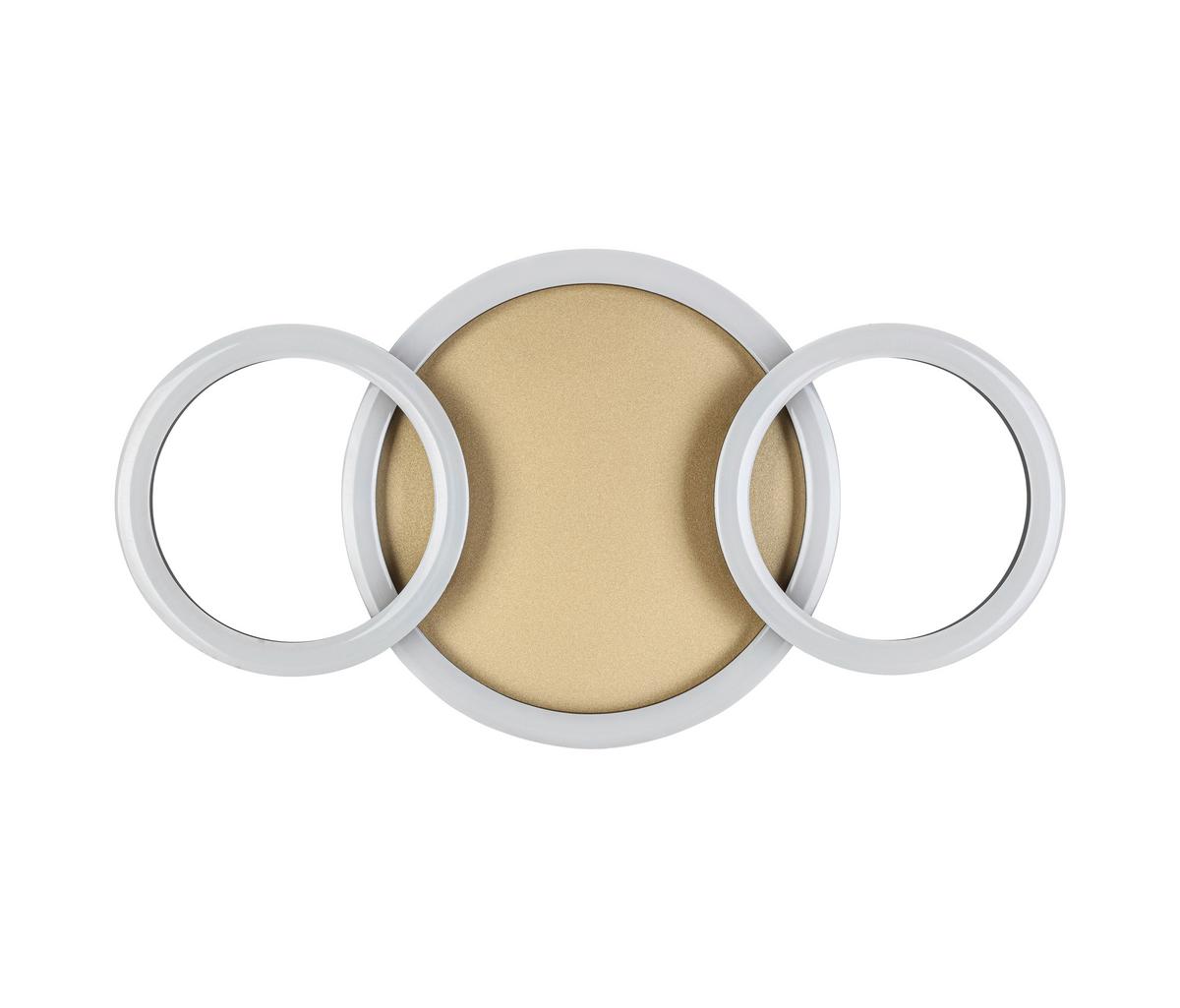 Led Stropna Svjetiljka Numim - cappuccino/crna, Moderno, metal/plastika (43/23/5cm) - Mömax