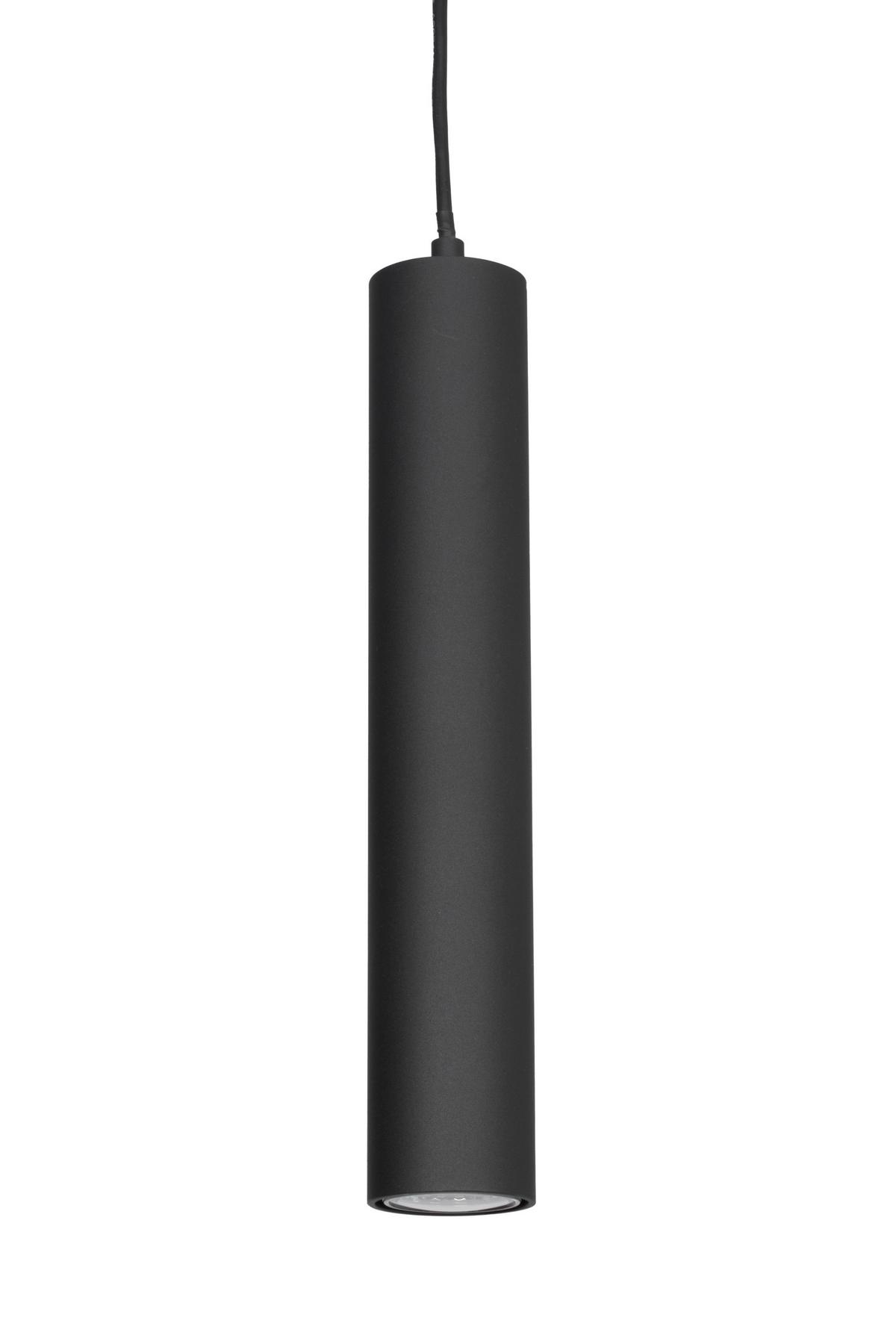 LAMPA WISZĄCA ROCKET - czarny, Basics, metal (6/140cm) - Novel
